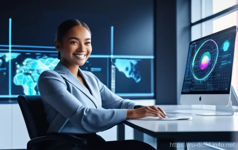 디지털 마케팅 전공자를 위한 진로 가이드 - **Subject:** A diverse, professional individual, male or female, standing at a crossroads within a v... 디지털 마케팅 전공자를 위한 진로 가이드 - **Subject:** A diverse, professional individual, male or female, standing at a crossroads within a v...